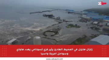 زلزال هائل في المحيط الهادئ يثير فزع تسونامي يهدد هاواي وسواحل أمريكا وآسيا